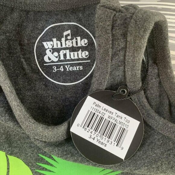 Whistle & Flute Palm Leaves Tank 3-4 NWT - Picture 3 of 6